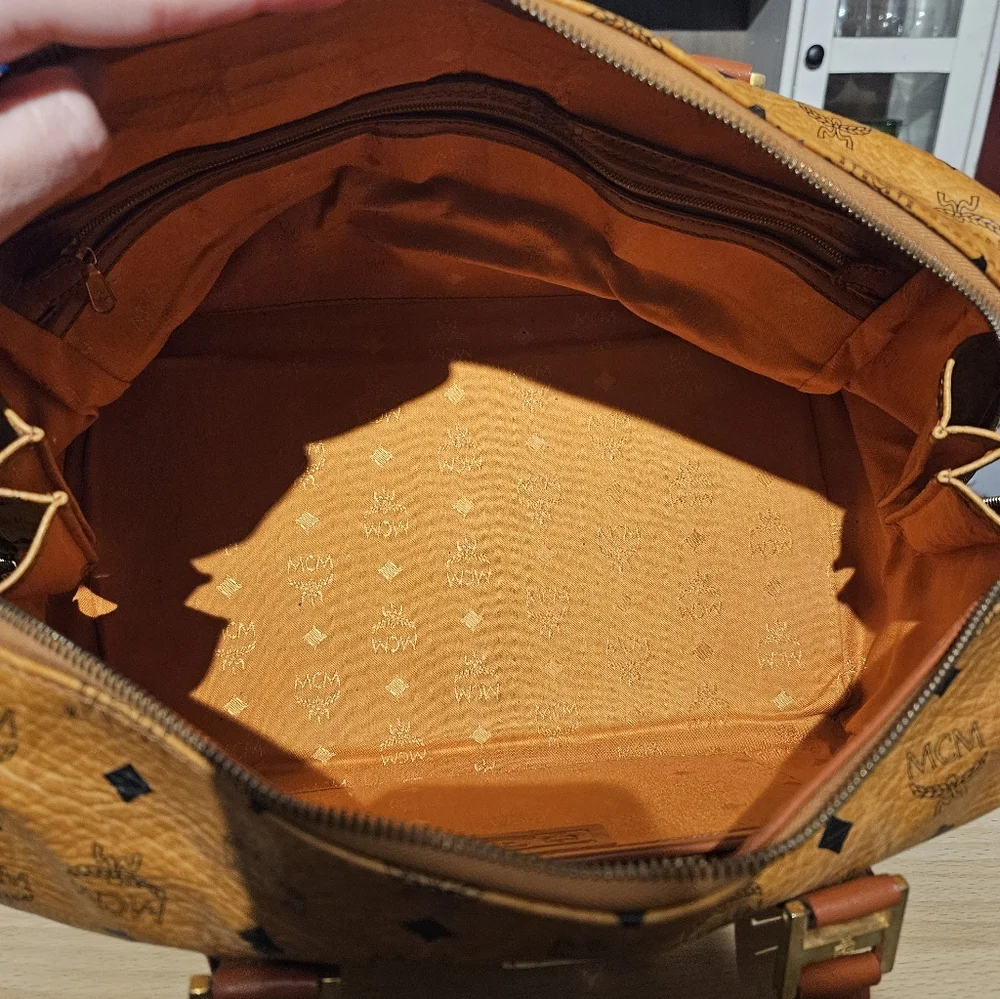 MCM Vintage Made In Germany Visetos Boston Bag - Picture 6 of 7